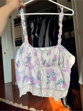 LoveShackFancy Satin Tank
